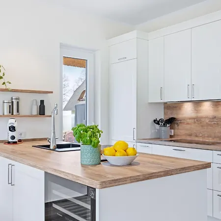 Reethaus Elisa Mit Sauna, Kamin Und Garten *