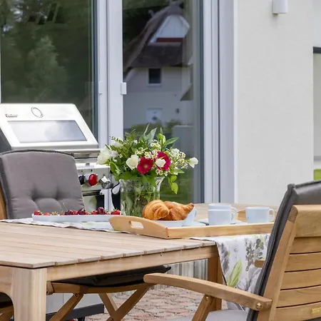 Reethaus Elisa Mit Sauna, Kamin Und Garten